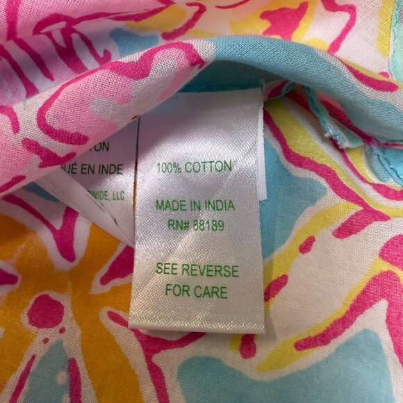 Lilly Pulitzer Amelia Island Tunic Top – Lolita Breakwater Blue, Sz S, EUC - Picture 6 of 10